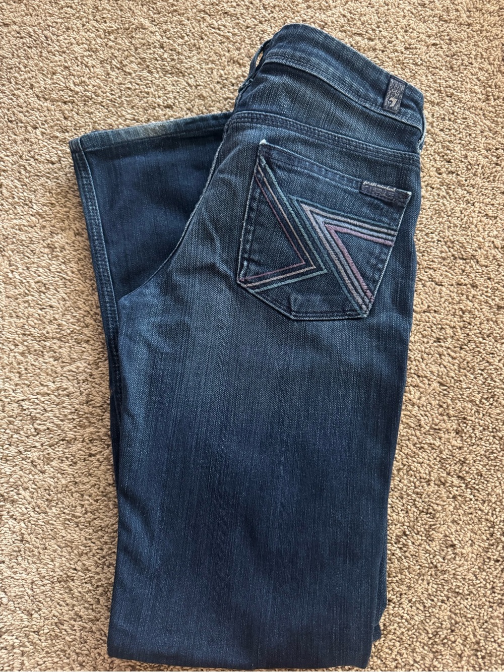 7 For All Mankind Bootcut Denim 26